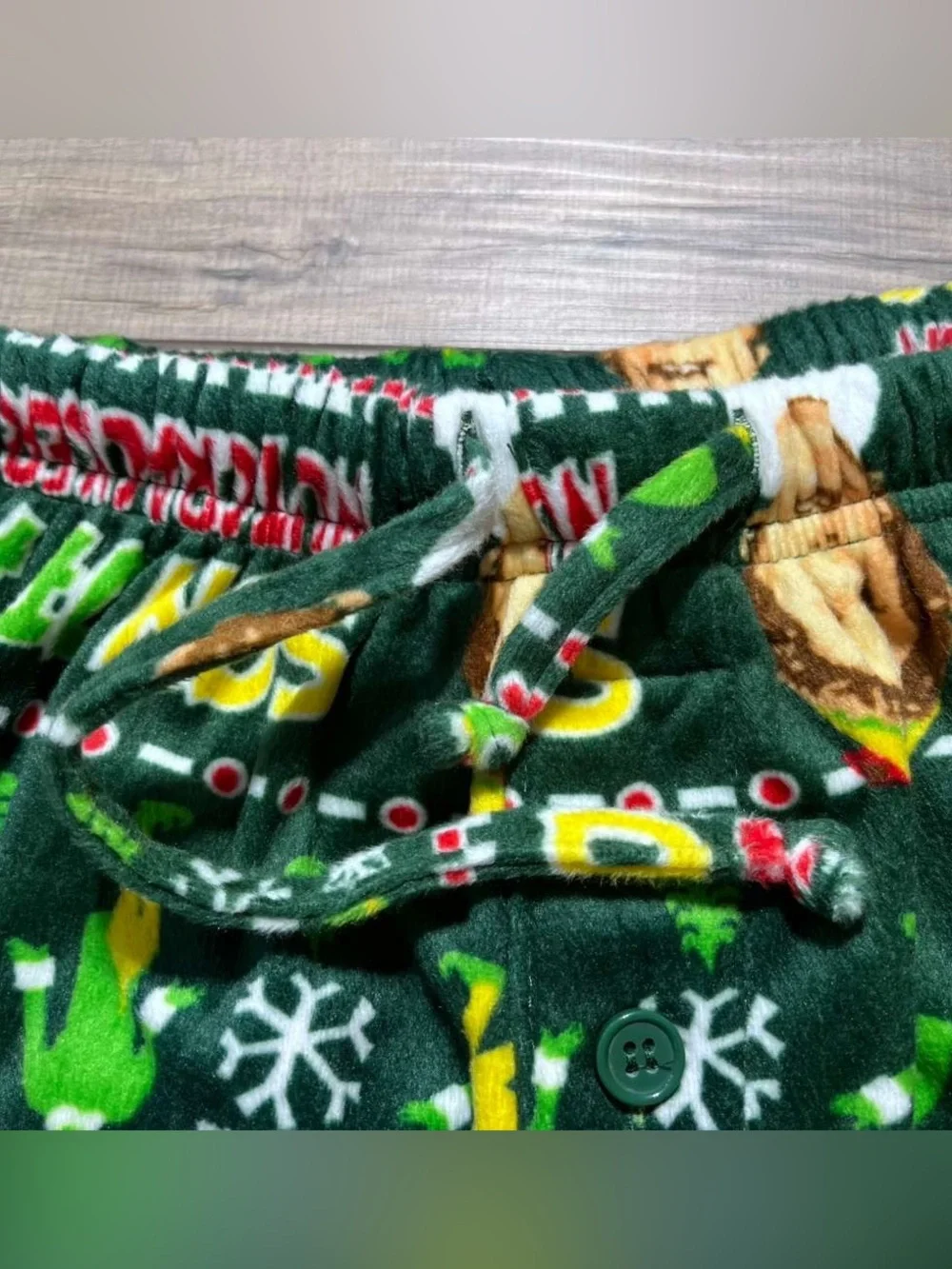 Elf Movie Mens Son Of A Nutcracker Fleece Pajama Lounge Pants Size Medium - Picture 4 of 12